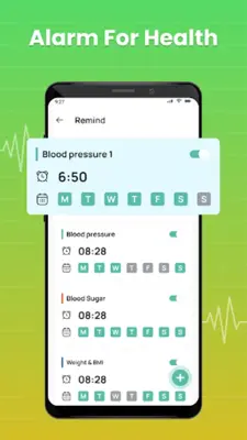 Blood Pressure Diary Bp Log android App screenshot 3