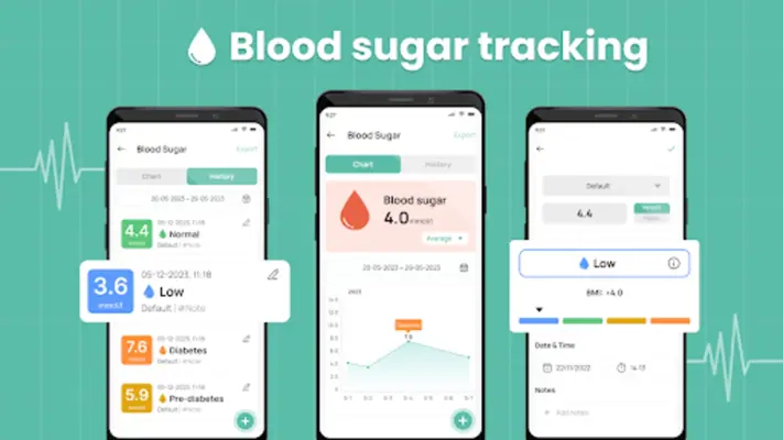 Blood Pressure Diary Bp Log android App screenshot 5